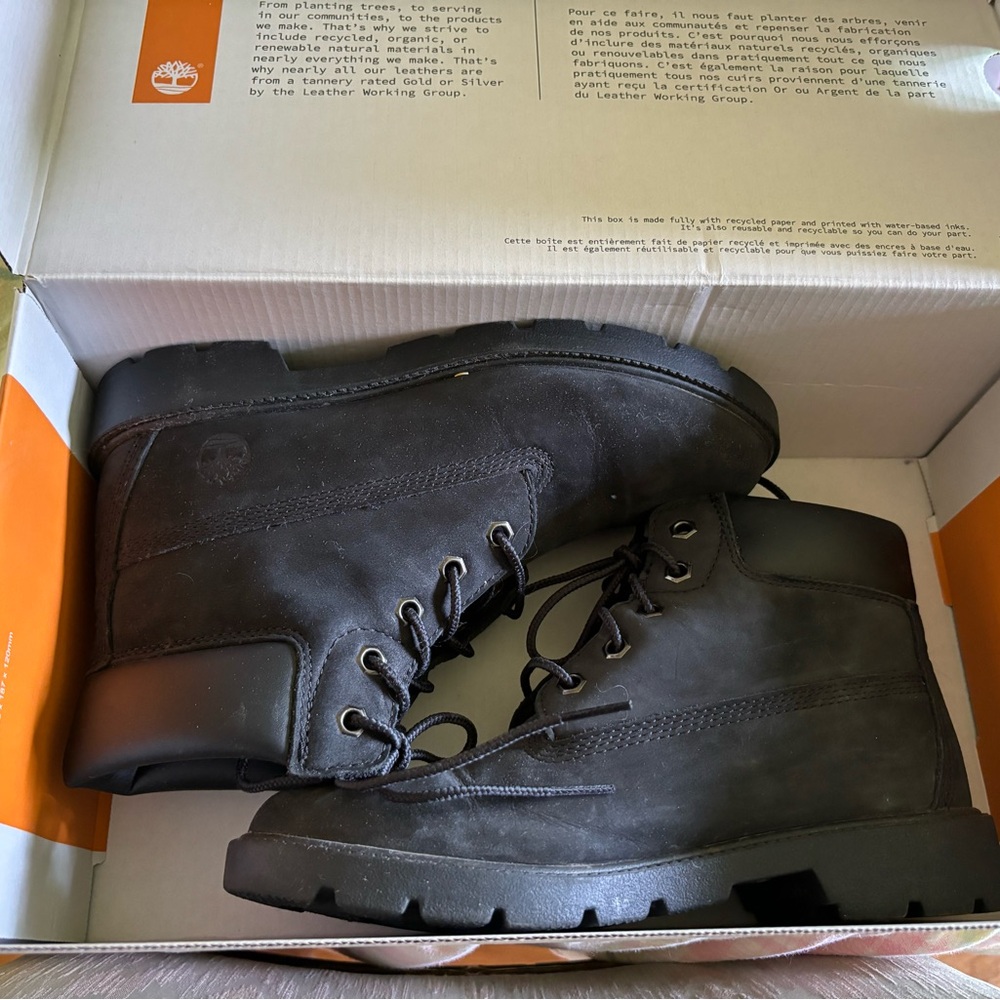 Timberland Black Boys Boots